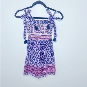 Charming Blue and Pink Kids Dress